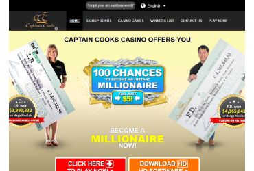 Captain cooks - main page | trustfallintoyou.com